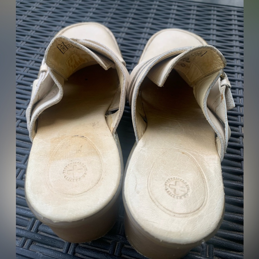 Dr. Martens Cream Suede Mules - Picture 5 of 5